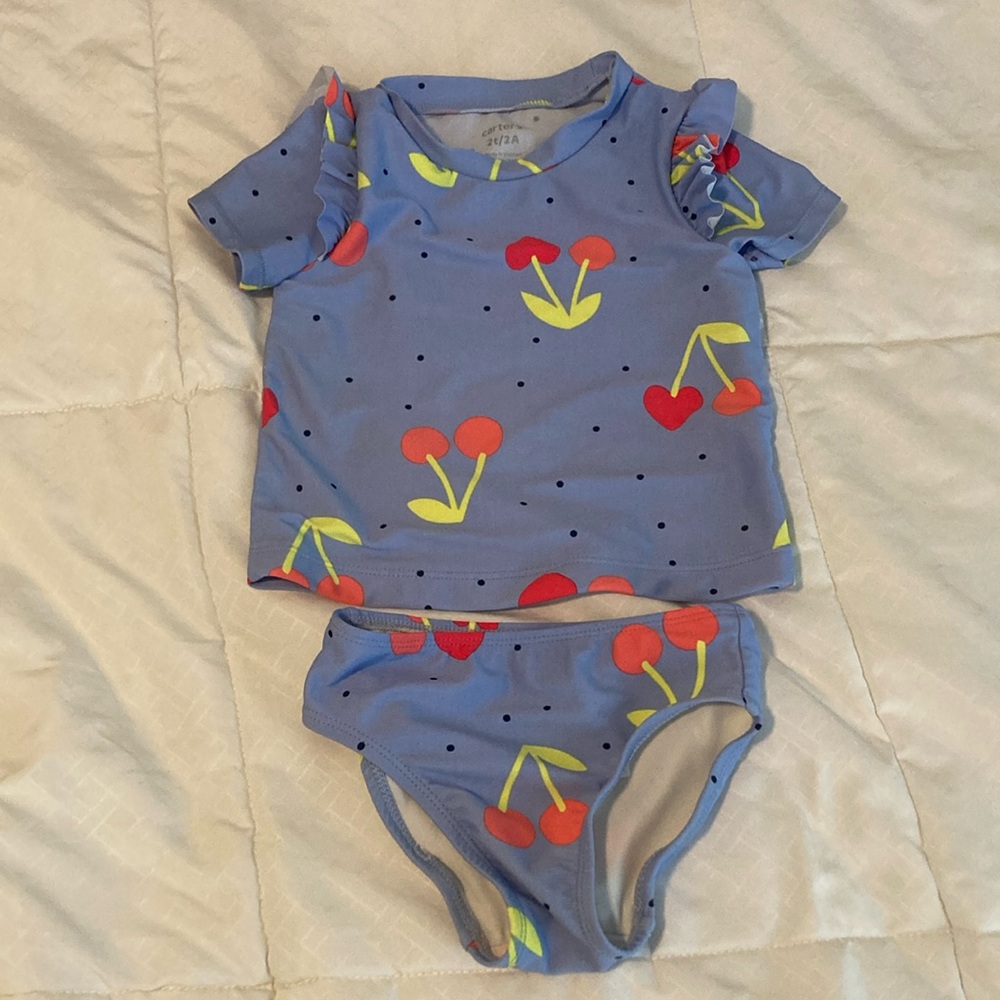 Carter's Cherries Toddler Swim Suit